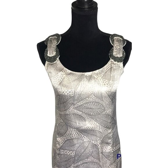Tory Burch Metallic Evening Cocktail Party Dress - Size 4 - Picture 3 of 5